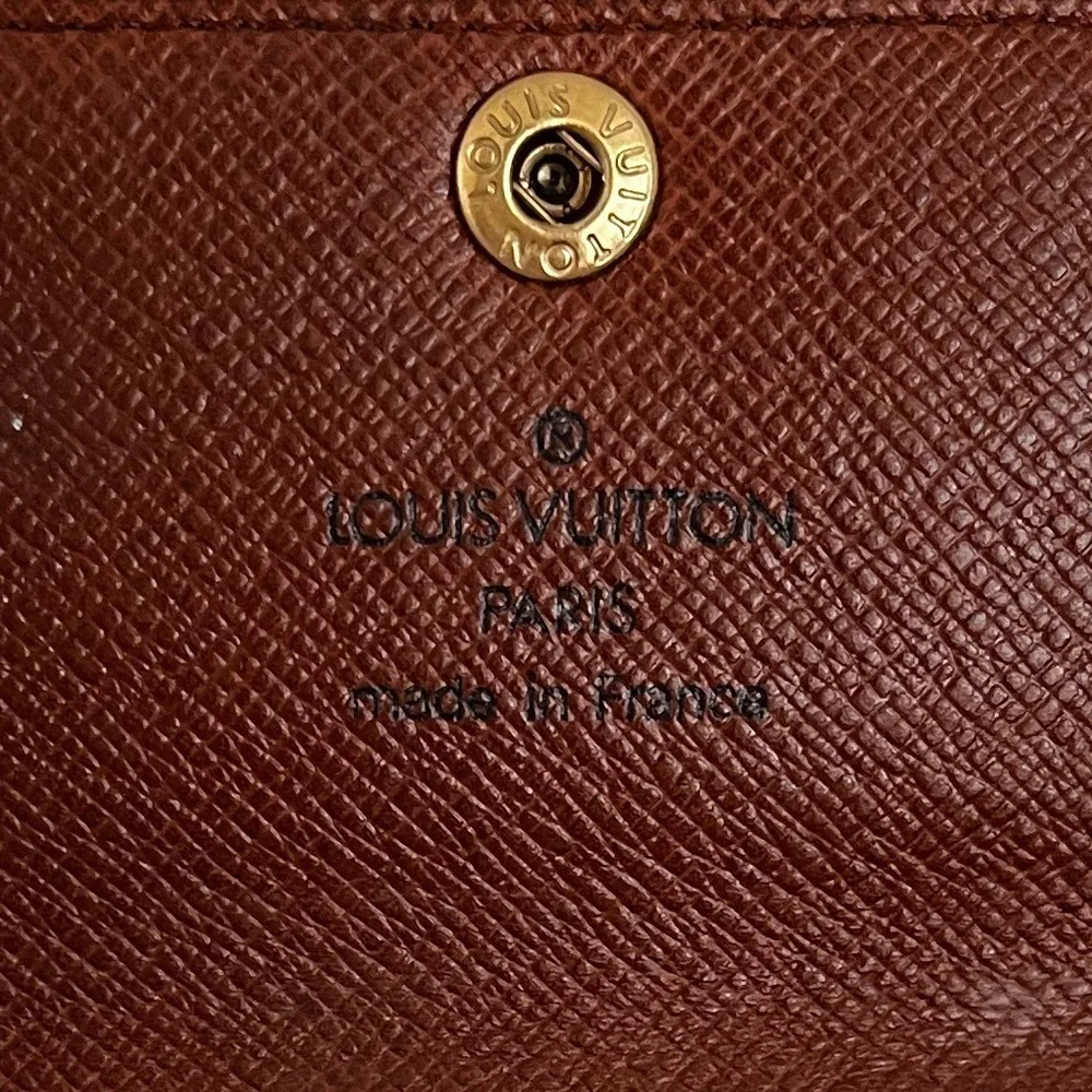 Louis Vuitton Monogram 4-Key Holder Rare 4-Hook Version France 1998